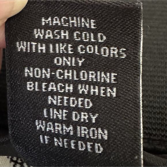 Lane Bryant Pants‎ Plus Size 20 Black & White Medallion Cropped Officecore - Picture 4 of 4